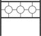 vidaXL - Hoofdbord - 100 - cm - metaal - zwart