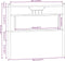 vidaXL - Hoofdbord - 100 - cm - spaanplaat - sonoma - eikenkleurig - en - staal