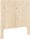vidaXL - Hoofdbord - 100x104 - cm - massief - grenenhout