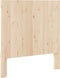 vidaXL - Hoofdbord - 100x104 - cm - massief - grenenhout