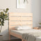 vidaXL - Hoofdbord - 100x3x80 - cm - massief - grenenhout