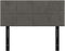 vidaXL - Hoofdbord - 100x5x78/88 - cm - fluweel - donkergrijs