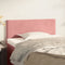 vidaXL - Hoofdbord - 100x5x78/88 - cm - fluweel - roze