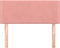 vidaXL - Hoofdbord - 100x5x78/88 - cm - fluweel - roze
