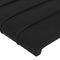 vidaXL - Hoofdbord - 100x5x78/88 - cm - fluweel - zwart