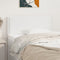 vidaXL - Hoofdbord - 100x5x78/88 - cm - kunstleer - wit