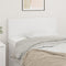 vidaXL - Hoofdbord - 100x5x78/88 - cm - kunstleer - wit