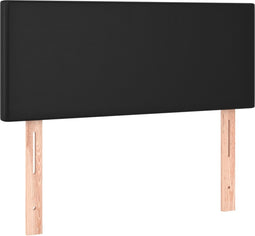 vidaXL - Hoofdbord - 100x5x78/88 - cm - kunstleer - zwart