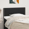vidaXL - Hoofdbord - 100x5x78/88 - cm - kunstleer - zwart
