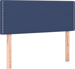 vidaXL - Hoofdbord - 100x5x78/88 - cm - stof - blauw