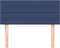 vidaXL - Hoofdbord - 100x5x78/88 - cm - stof - blauw