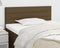 vidaXL - Hoofdbord - 100x5x78/88 - cm - stof - donkerbruin