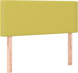 vidaXL - Hoofdbord - 100x5x78/88 - cm - stof - groen