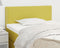 vidaXL - Hoofdbord - 100x5x78/88 - cm - stof - groen