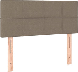 vidaXL - Hoofdbord - 100x5x78/88 - cm - stof - taupe