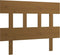 vidaXL - Hoofdbord - 103,5x3x81 - cm - massief - grenenhout - honingbruin