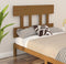 vidaXL - Hoofdbord - 103,5x3x81 - cm - massief - grenenhout - honingbruin