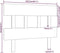 vidaXL - Hoofdbord - 103,5x3x81 - cm - massief - grenenhout - honingbruin