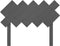 vidaXL - Hoofdbord - 104x3x80,5 - cm - massief - grenenhout - grijs