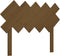 vidaXL - Hoofdbord - 104x3x80,5 - cm - massief - grenenhout - honingbruin