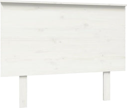 vidaXL - Hoofdbord - 104x6x82,5 - cm - massief - grenenhout - wit