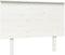 vidaXL - Hoofdbord - 104x6x82,5 - cm - massief - grenenhout - wit