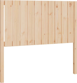 vidaXL - Hoofdbord - 105,5x4x100 - cm - massief - grenenhout