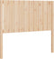vidaXL - Hoofdbord - 105,5x4x100 - cm - massief - grenenhout