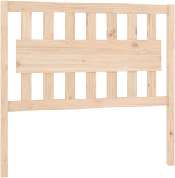 vidaXL - Hoofdbord - 105,5x4x100 - cm - massief - grenenhout