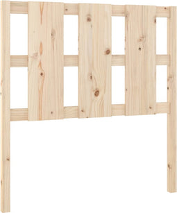 vidaXL - Hoofdbord - 105,5x4x100 - cm - massief - grenenhout