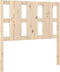 vidaXL - Hoofdbord - 105,5x4x100 - cm - massief - grenenhout