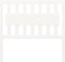 vidaXL - Hoofdbord - 105,5x4x100 - cm - massief - grenenhout