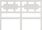 vidaXL - Hoofdbord - 105,5x4x100 - cm - massief - grenenhout - honingbruin