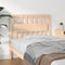 vidaXL - Hoofdbord - 105,5x4x100 - cm - massief - grenenhout