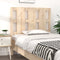 vidaXL - Hoofdbord - 105,5x4x100 - cm - massief - grenenhout