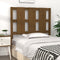 vidaXL - Hoofdbord - 105,5x4x100 - cm - massief - grenenhout - honingbruin