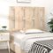vidaXL - Hoofdbord - 105,5x4x100 - cm - massief - grenenhout