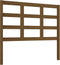 vidaXL - Hoofdbord - 105,5x4x100 - cm - massief - grenenhout - honingbruin