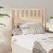 vidaXL - Hoofdbord - 105,5x4x100 - cm - massief - grenenhout
