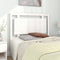 vidaXL - Hoofdbord - 105,5x4x100 - cm - massief - grenenhout - wit