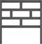 vidaXL - Hoofdbord - 106x4x100 - cm - massief - grenenhout - grijs