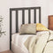 vidaXL - Hoofdbord - 106x4x100 - cm - massief - grenenhout - grijs