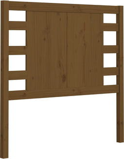 vidaXL - Hoofdbord - 106x4x100 - cm - massief - grenenhout - honingbruin
