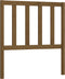 vidaXL - Hoofdbord - 106x4x100 - cm - massief - grenenhout - honingbruin