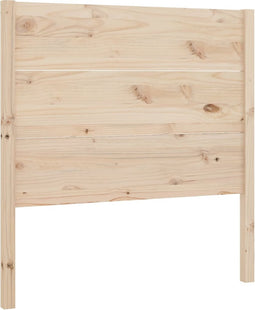 vidaXL - Hoofdbord - 106x4x100 - cm - massief - grenenhout