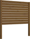 vidaXL - Hoofdbord - 106x4x100 - cm - massief - grenenhout - honingbruin