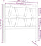 vidaXL - Hoofdbord - 106x4x100 - cm - massief - grenenhout - honingbruin