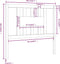 vidaXL - Hoofdbord - 106x4x100 - cm - massief - grenenhout - honingbruin