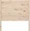 vidaXL - Hoofdbord - 106x4x100 - cm - massief - grenenhout