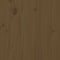 vidaXL - Hoofdbord - 106x4x100 - cm - massief - grenenhout - honingbruin